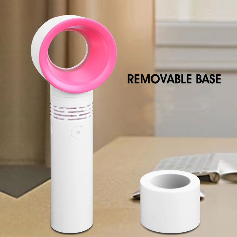 3 Speed Portable Bladeless Handheld Rechargeable Fan_7