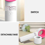 3 Speed Portable Bladeless Handheld Rechargeable Fan_8
