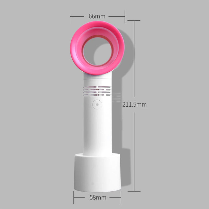 3 Speed Portable Bladeless Handheld Rechargeable Fan_10