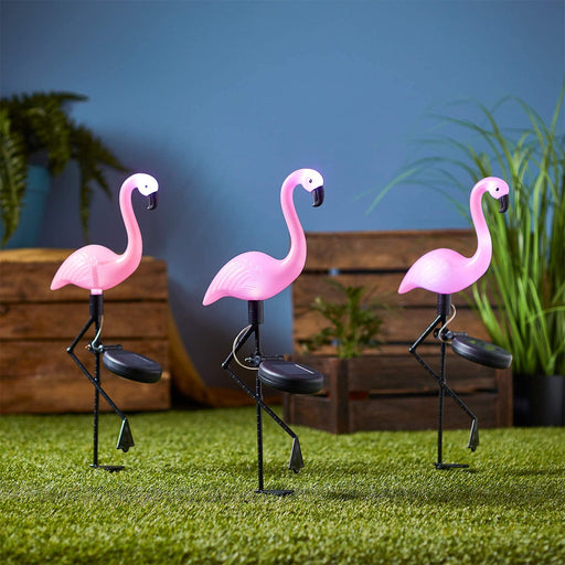 Flamingo Garden LED Stake Solar Powered Decorative Light_6