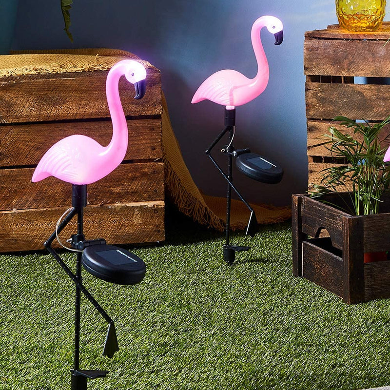 Flamingo Garden LED Stake Solar Powered Decorative Light_4