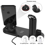 3-in-1 Wireless Charging Dock for QI Devices Phone Watch Earphones_2