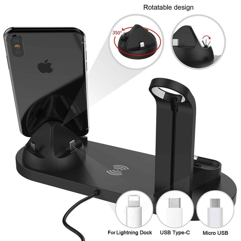 3-in-1 Wireless Charging Dock for QI Devices Phone Watch Earphones_2