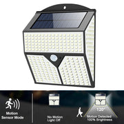PIR Motion Sensor Solar Powered Outdoor LED Garden Lights_5