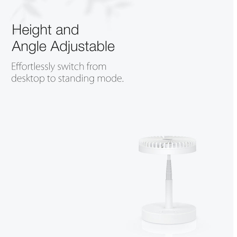 Retractable USB Charging Fan with Ring Light and Touch Panel_12