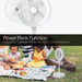 Retractable USB Charging Fan with Ring Light and Touch Panel_16