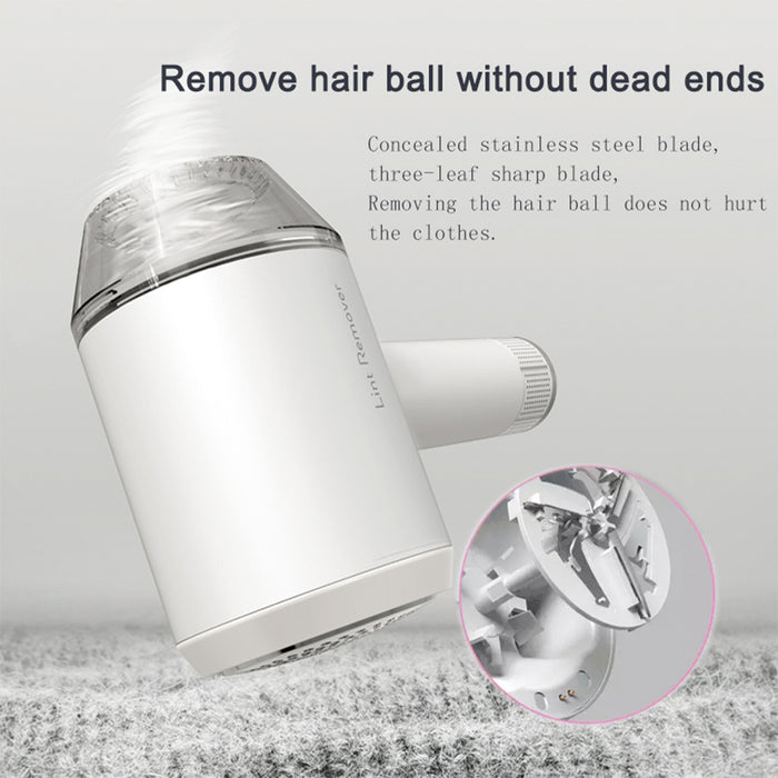 Rechargeable Lint Hair Remover Device Handheld Fabric Defuzzer_4