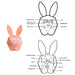 Geometrical Smart Rabbit Musical Motion Sensor Alarm Clock_9