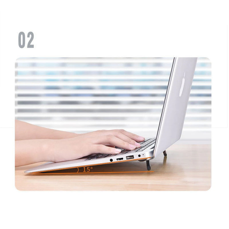 Ergonomic Foldable Aluminum Laptop Cooling Stand and Holder_16