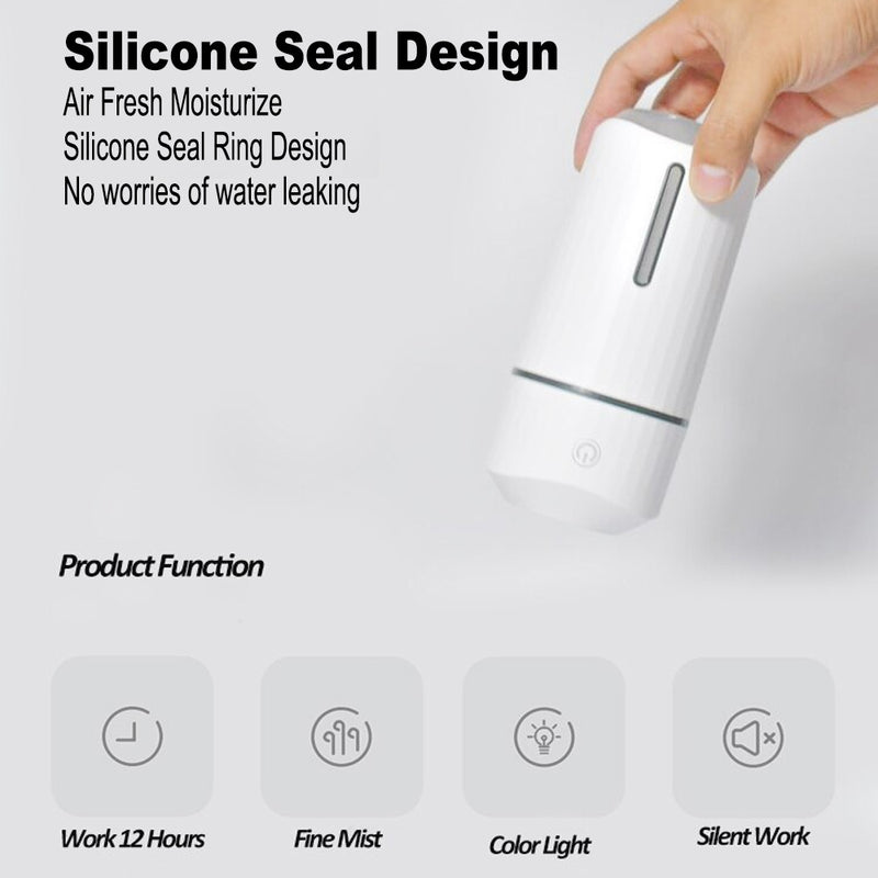 320ml Ultrasonic Car Air Humidifier Scent Diffuser and Hydrator_17