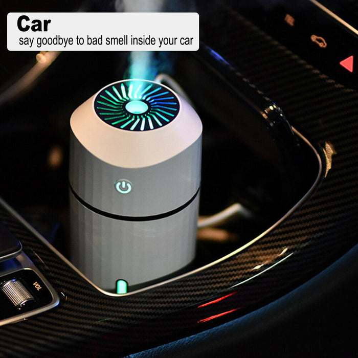 320ml Ultrasonic Car Air Humidifier Scent Diffuser and Hydrator_7