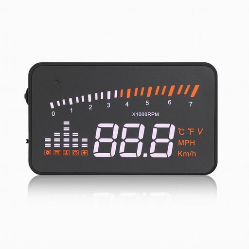 X5 Car Wind Shield HUD Car Mounted GPS Heads Up Display_0