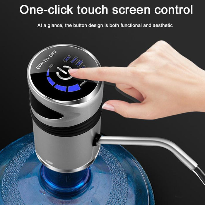 USB Charging Portable Electric Drinking Water Bottle Pump_13