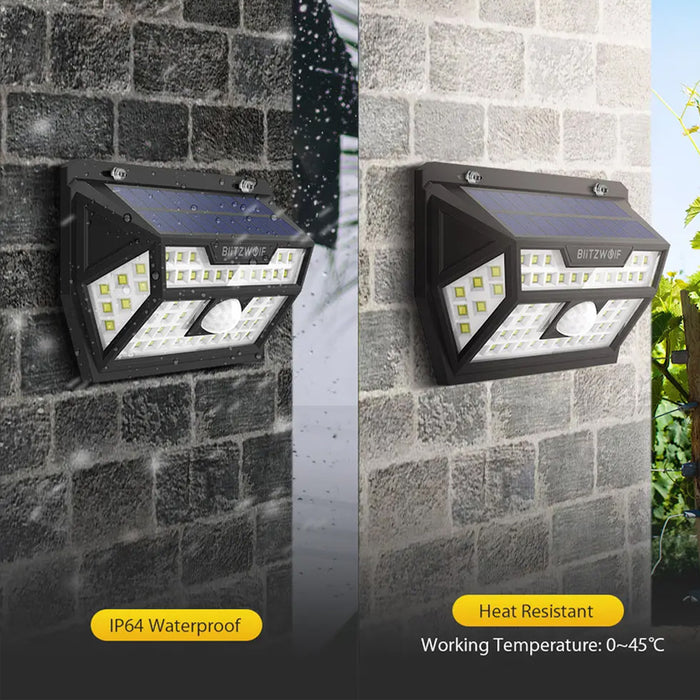 62 LED Solar Powered PIR Motion Sensor Outdoor Garden Light_12