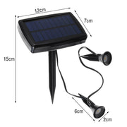 10 pcs Solar Powered Outdoor Spot Light Landscape Light Lamp_11