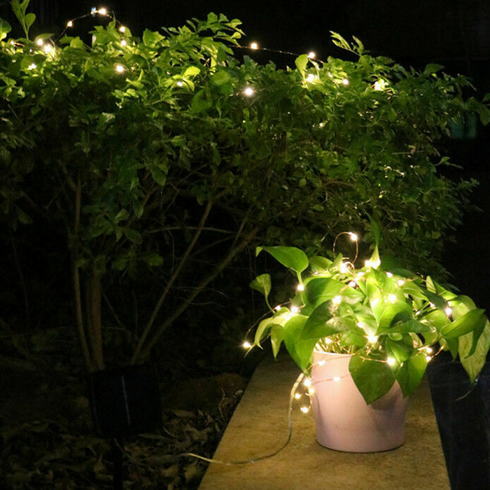 200LED Solar Powered String Fairy Light for Outdoor Decoration_16