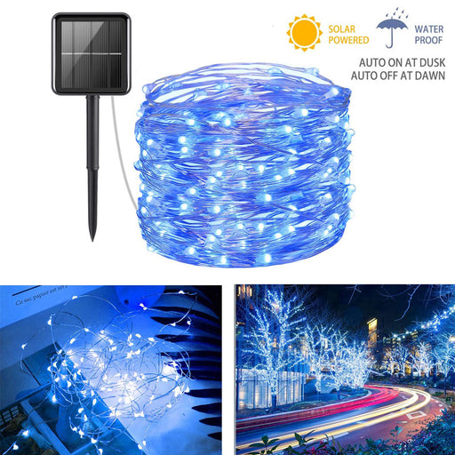 200LED Solar Powered String Fairy Light for Outdoor Decoration_7
