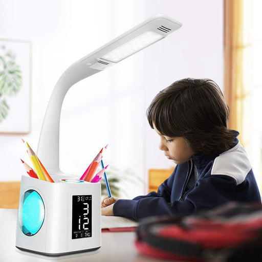Multifunctional LED Dimmable Desk Lamp with Charging Port_2