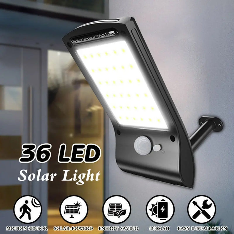 36 LED PIR Motion Sensor Waterproof Street Security Street Light_9