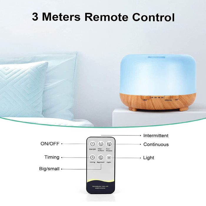 Aroma Therapy Scent Diffuser Humidifier and LED Night Light_9