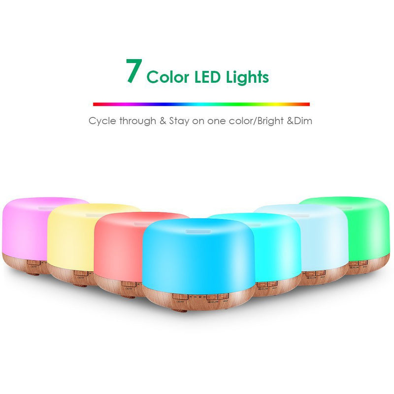 Aroma Therapy Scent Diffuser Humidifier and LED Night Light_1