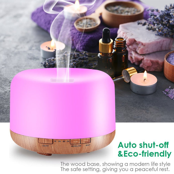 Aroma Therapy Scent Diffuser Humidifier and LED Night Light_3