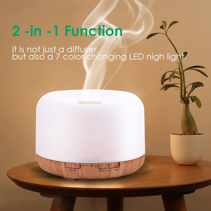 Aroma Therapy Scent Diffuser Humidifier and LED Night Light_5