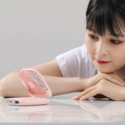 Portable Folding USB Rechargeable Mini Hanging Neck Fan_18