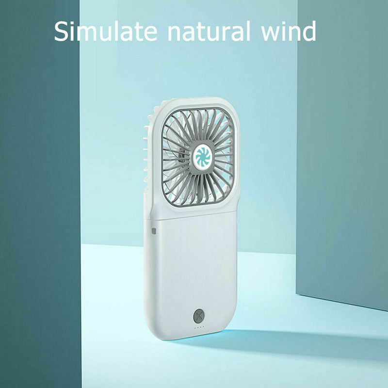 Portable Folding USB Rechargeable Mini Hanging Neck Fan_13