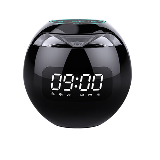 Wireless Rechargeable Spherical Speaker and Digital Clock_0