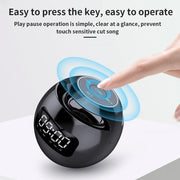 Wireless Rechargeable Spherical Speaker and Digital Clock_9