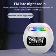 Wireless Rechargeable Spherical Speaker and Digital Clock_10