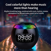 Wireless Rechargeable Spherical Speaker and Digital Clock_5
