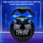 Wireless Rechargeable Spherical Speaker and Digital Clock_6