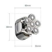 Bostin Lide 6 Blade Rechargeable Electric Hair Clipper Body Hair Shaver