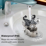 6 Blade Rechargeable Electric Hair Clipper Body Hair Shaver_17