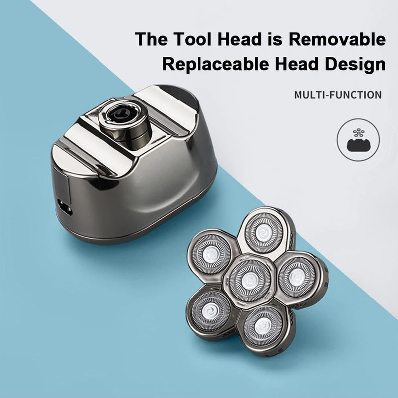 Bostin Lide 6 Blade Rechargeable Electric Hair Clipper Body Hair Shaver