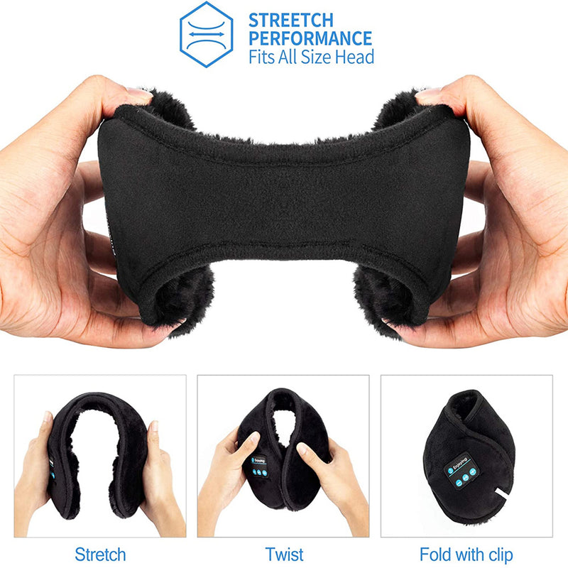 Bostin Life Bluetooth Earmuffs Headphones Musical Ear Warmers