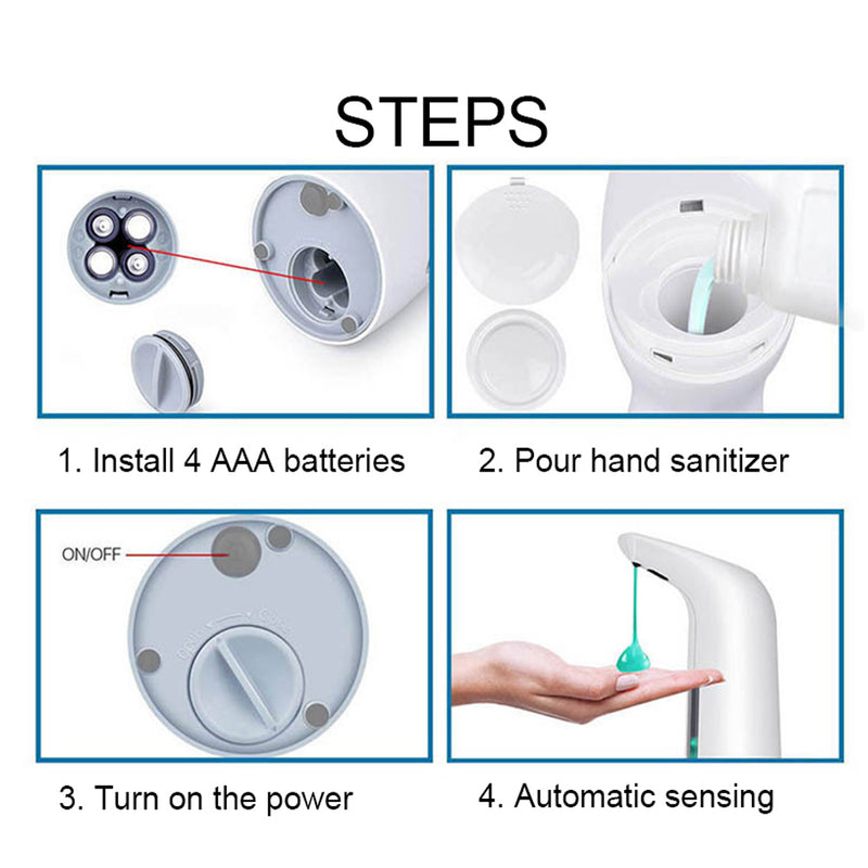 Bostin Life Smart Induction Motion Sensor Automatic Liquid Soap Dispenser