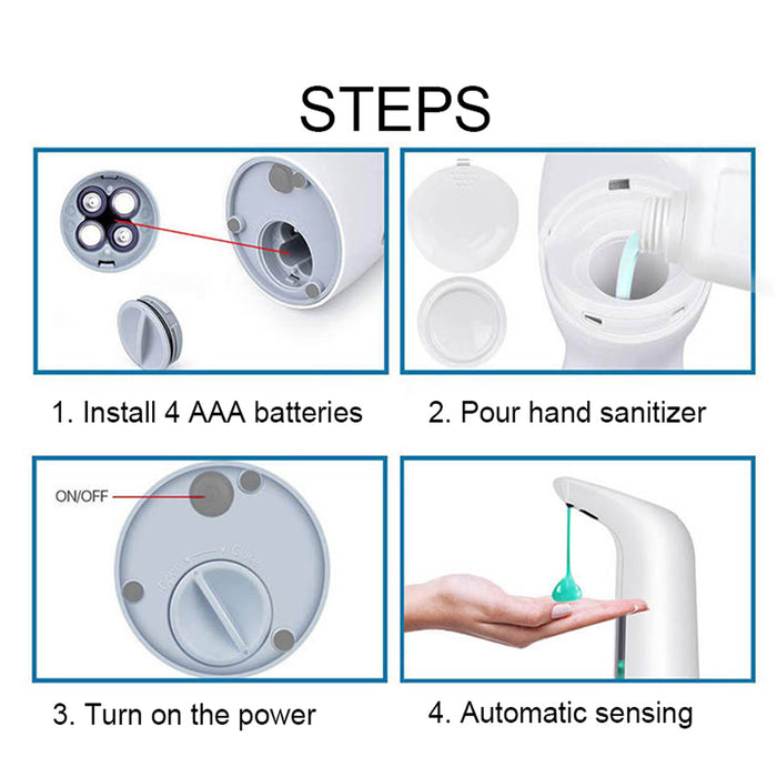 Bostin Life Smart Induction Motion Sensor Automatic Liquid Soap Dispenser