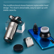 5-in-1 Rechargeable Digital Display Wet and Dry Electric Hair Shaver_9