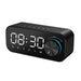 B126 Multifunctional BT 5.0 Speaker Subwoofer LED Alarm Clock_1