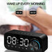 B126 Multifunctional BT 5.0 Speaker Subwoofer LED Alarm Clock_9