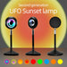 USB Plugged-in Remote Controlled 16 Colors LED Sunset Light Projector_14