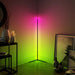 Modern and Simple RGB LED Corner Rod Standing Floor Lamp_22
