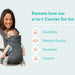 4-in-1 High-Quality Breathable Convertible Baby Infant Carrier_6