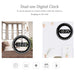 LED Digital Modern Design Dual-Use Dimming Circular Clocks_8