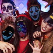 LED Face Transforming Luminous Face Mask for Halloween and Parties_20