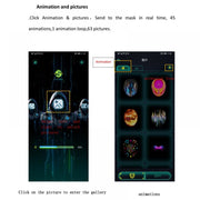 LED Face Transforming Luminous Face Mask for Halloween and Parties_16