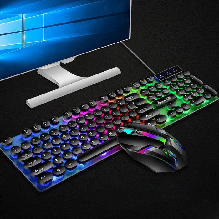 Gaming Mouse Keyboard Headset and Mousepad Combo Set_1